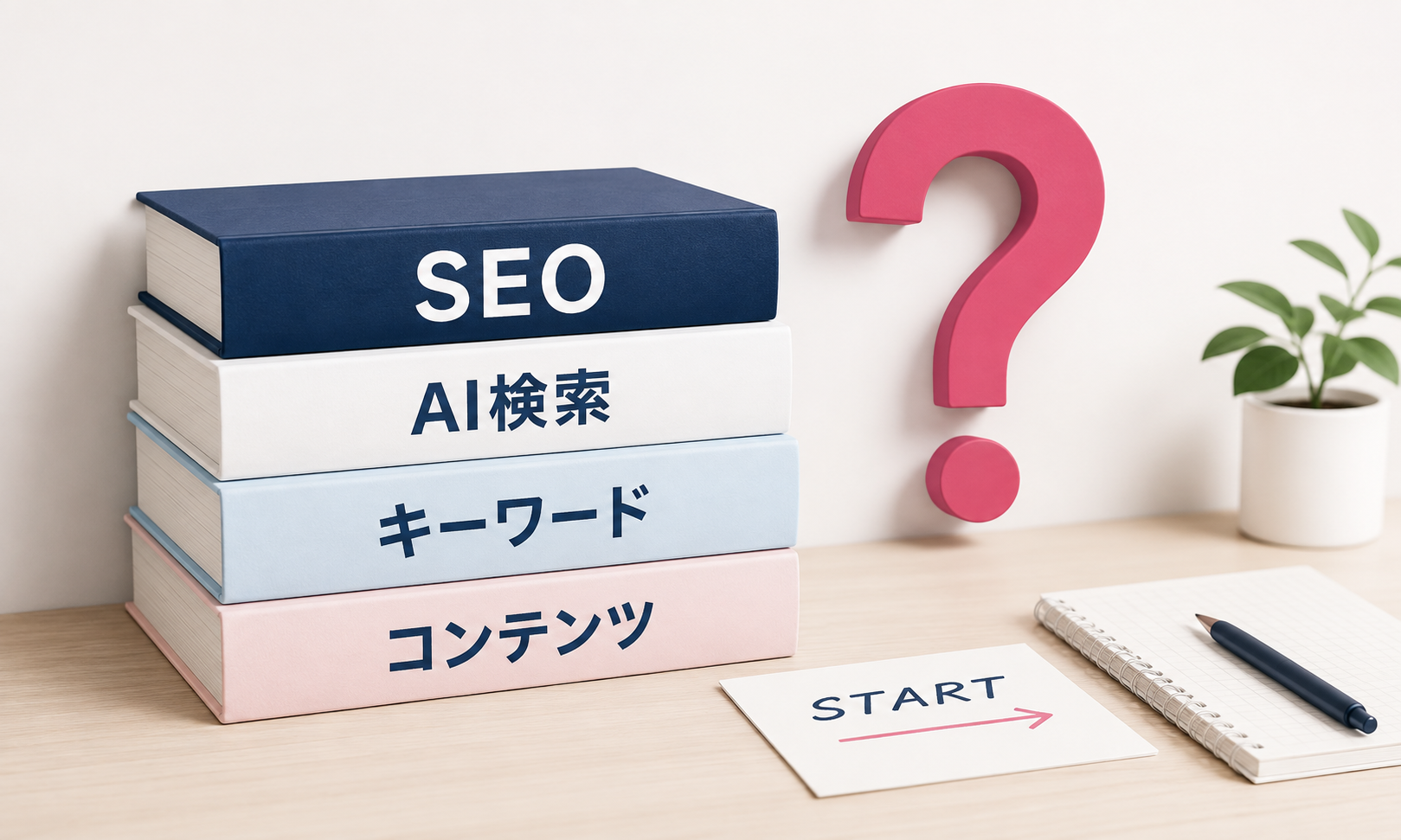 SEOやAI検索について、何から始めればいいか分からない